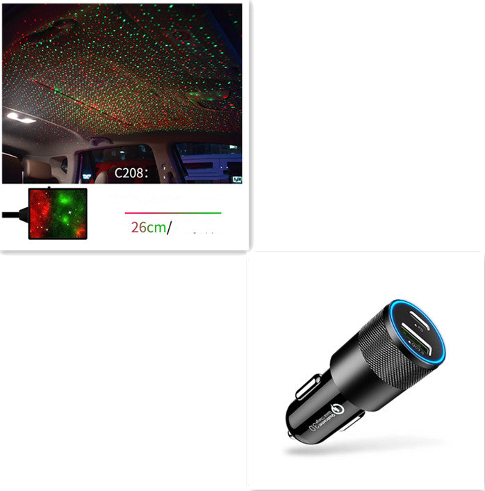 vroomtech™  Car roof Star Lights Interior Mini LED projector