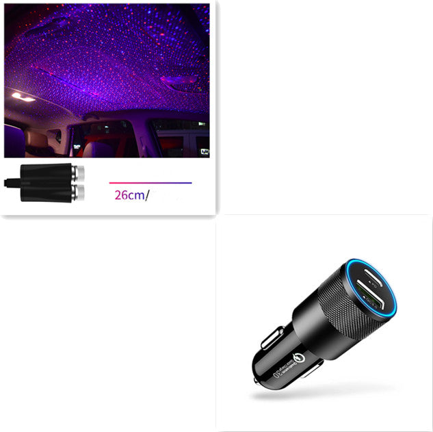 vroomtech™  Car roof Star Lights Interior Mini LED projector