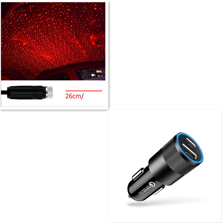 vroomtech™  Car roof Star Lights Interior Mini LED projector