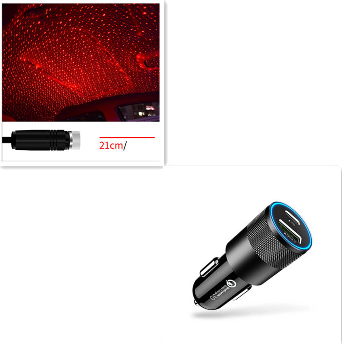 vroomtech™  Car roof Star Lights Interior Mini LED projector